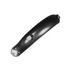 Garde boue arrière avec LED Xiaomi M365 & M365 Pro couleur noir pour trottinette électrique - wattiz