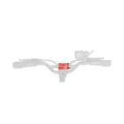 Support téléphone GUB G81 rouge pour trottinette électrique - wattiz