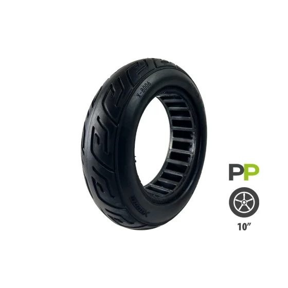 Pneu plein route 10x2.70-6.5 pour trottinette électrique - wattiz