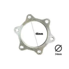 Achsabstand der Distanzstücke 48mm