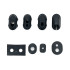 Bouchons silicone Ninebot F30 F40 pour trottinette électrique - wattiz