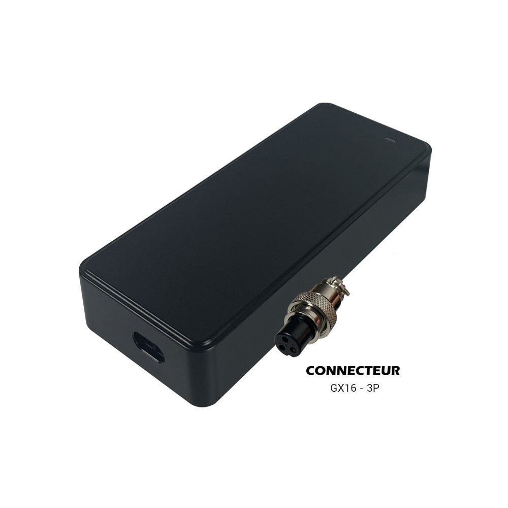 Cargador 52V ➡️ 58,8V / 2A (conector GX16-3p)
