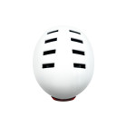 Casque trottinette blanc avec LED pour trottinette électrique - wattiz