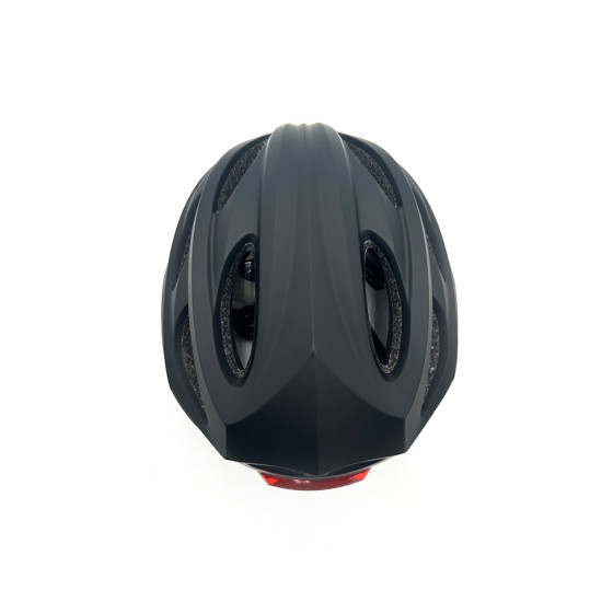 Casque velo / trottinette noir avec LED pour trottinette électrique - wattiz