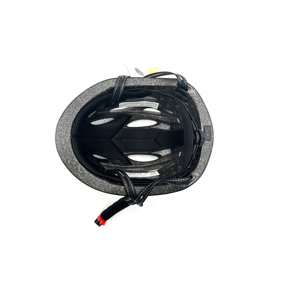 Casque velo / trottinette noir avec LED pour trottinette électrique - wattiz
