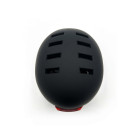 Casque trottinette noir avec LED pour trottinette électrique - wattizc