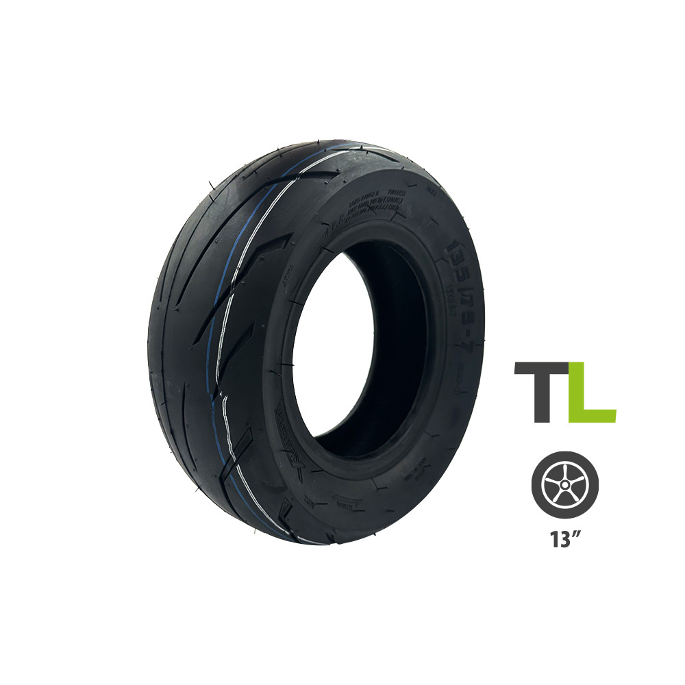 Schlauchloser Reifen 135/75-7 (13x5.5-7) Teverun 7260R