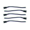 Cable de enchufe macho JST de 4 pines x 5 uds