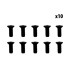 Vis Laterales Support Garde Boue Xiaomi Pro2 X10pcs pour trottinette électrique - wattiz