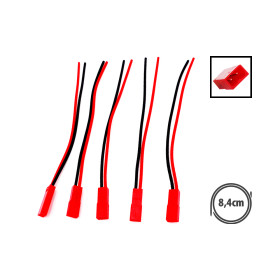 JST-SYP-Kabel mit 2-poligem Stecker (männlich) x5