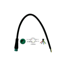 5-poliger wasserdichter Stecker Male