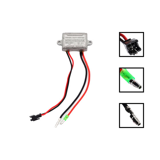 Convertisseur 12V 5A Dualtron pour trottinette électrique - wattiz