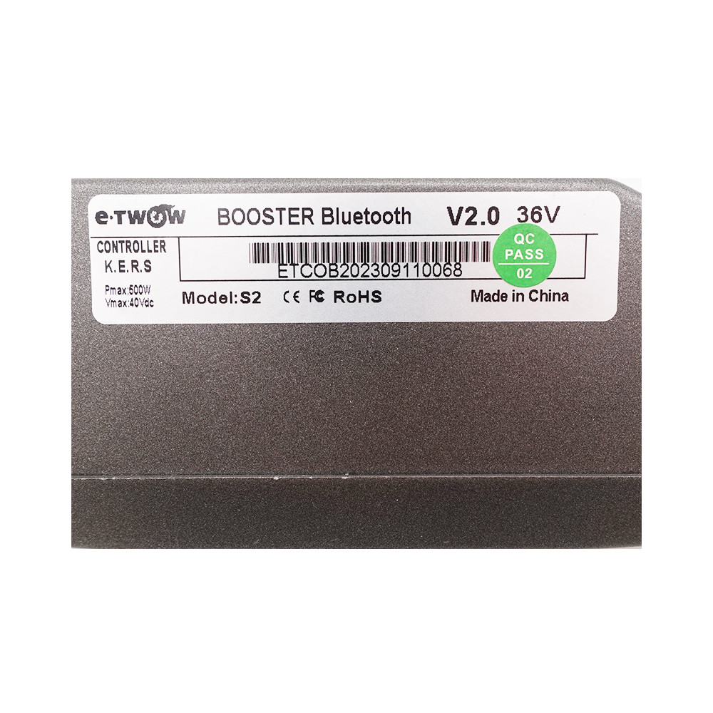 Controlador Etwow Booster ES con radiador y Bluetooth en negro o gris