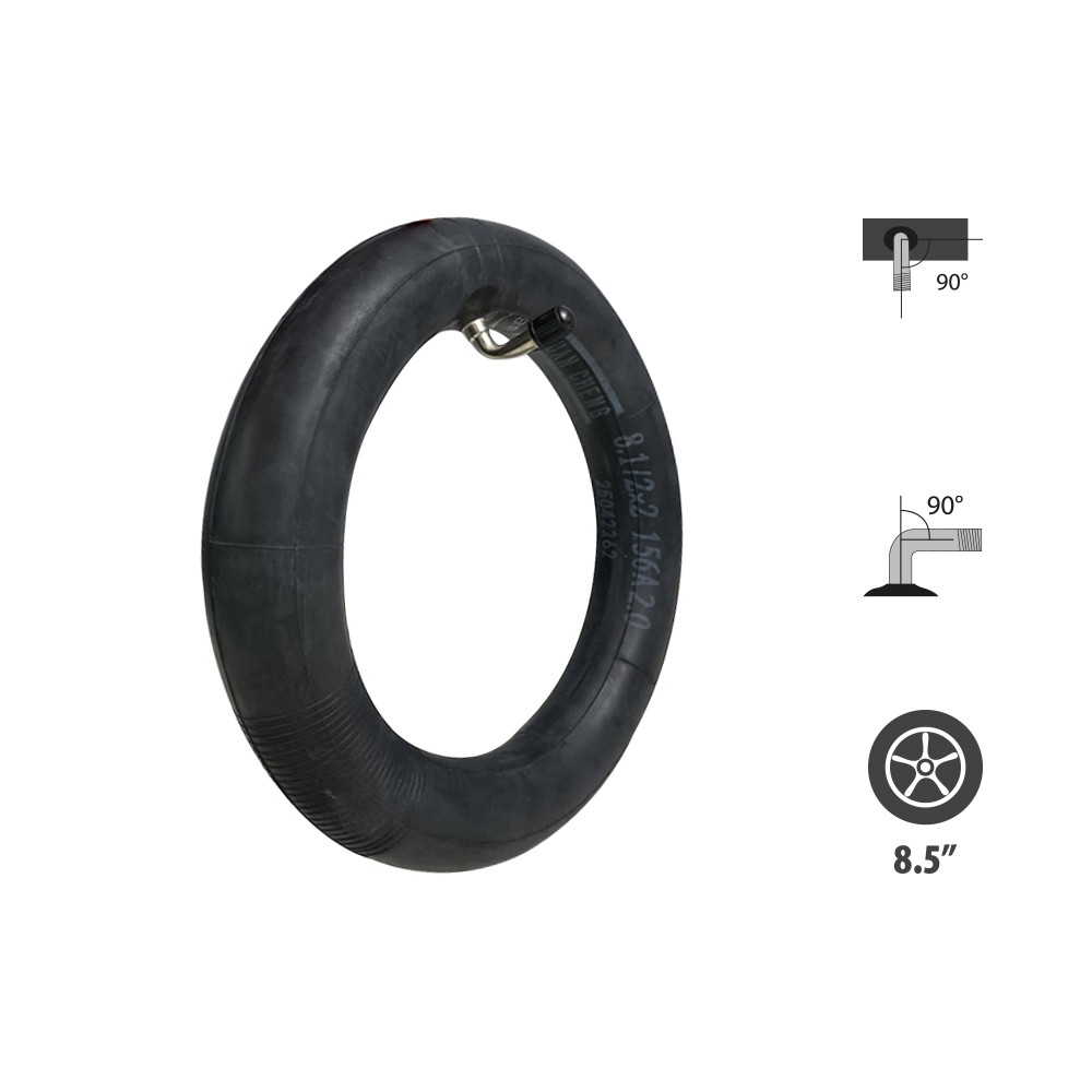 8.5x2 reinforced inner tube with valve 90°x90°