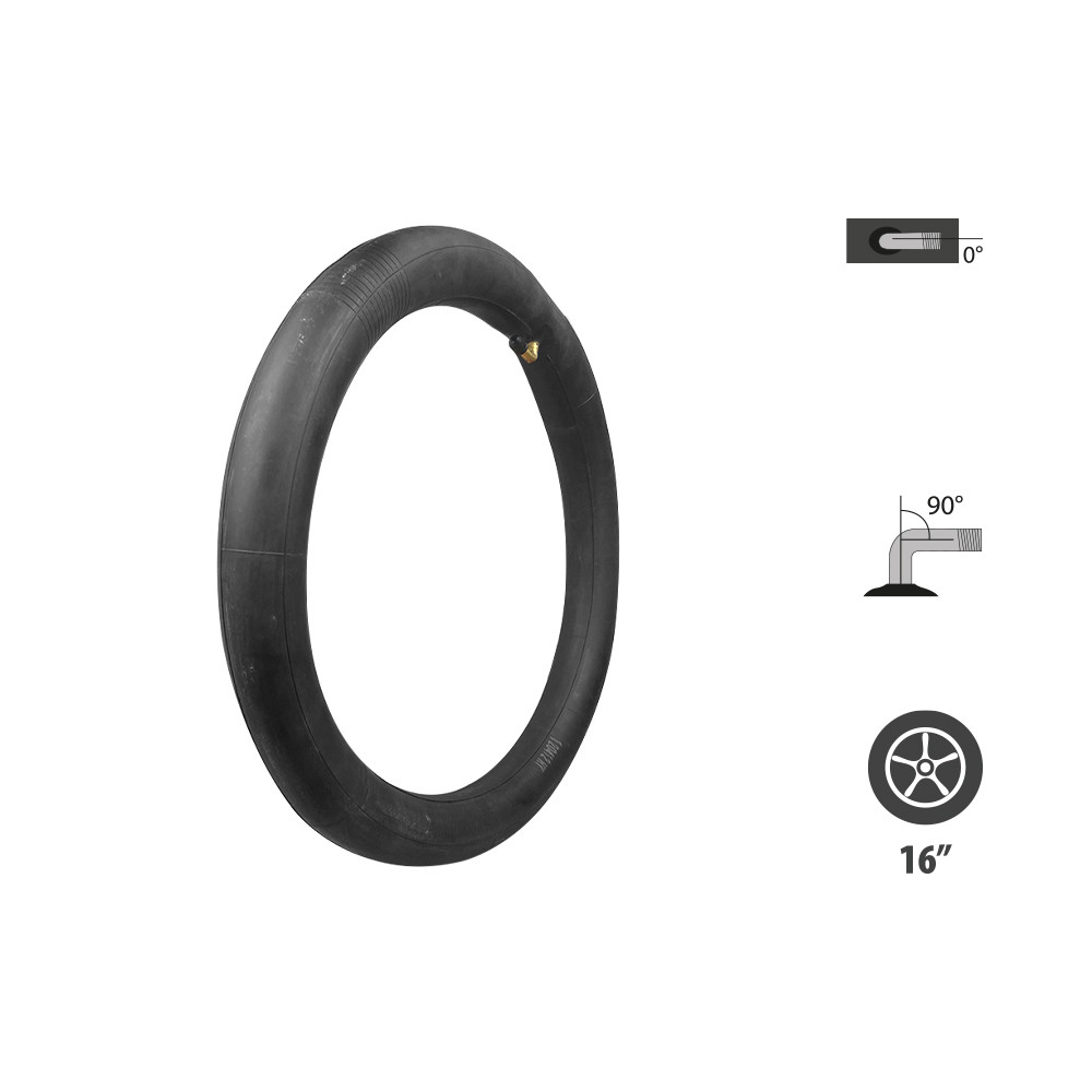 Inner tube 16x1.95 (50-305) 0x90° valve