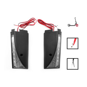 Luces intermitentes LED delanteras para Kugoo M4