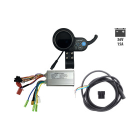 Pakke med controller, display og kabel til Liviae 36V 15A