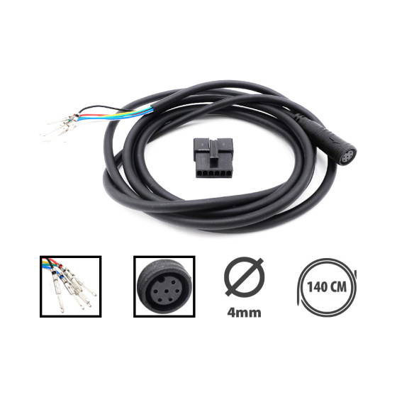 Zestaw kontroler wyświetlacza kabel Liviae 36V 15A|Wattiz