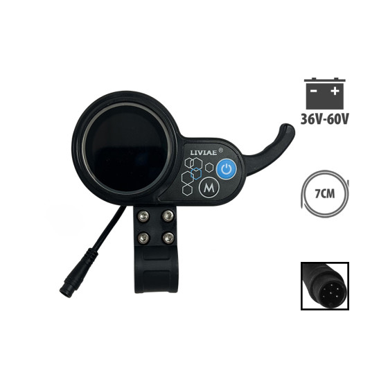 Zestaw kontrolera wyświetlacza kabel Liviae 48v20A|Wattiz