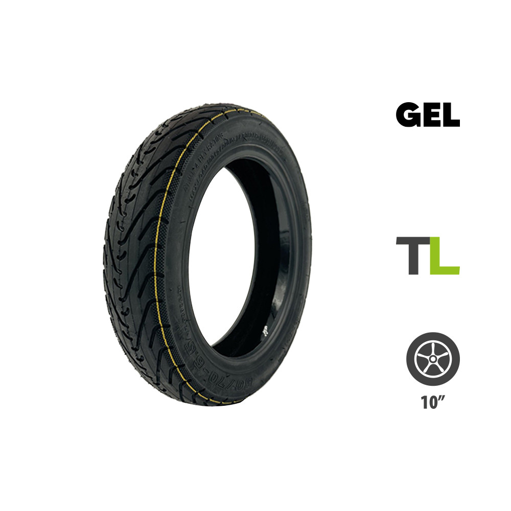 Neumático 60/70-6.5 sin cámara con gel para Ninebot
