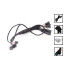 E-Cross data cable 6 sockets