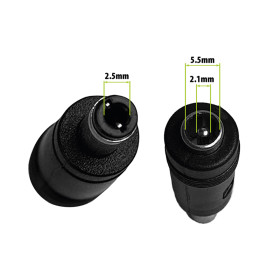 Punta adaptador cargador DC 5.5 2.1➡️2.5