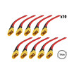 XT30 male cable X10Pcs