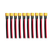 XT60 Male Plugs 10cm Cable x10 pcs