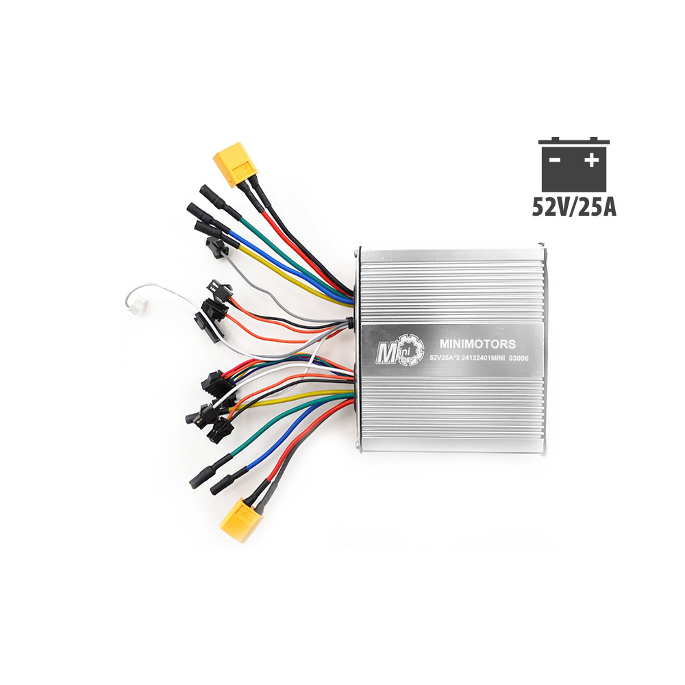 Controlador 52v 25A Dualtron Mini Especial Motores Gemelos de Cuerpo Largo