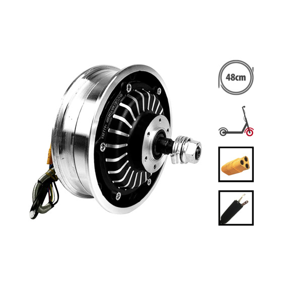 Moteur avant Vsett9+ pour trottinette électrique - Wattiz