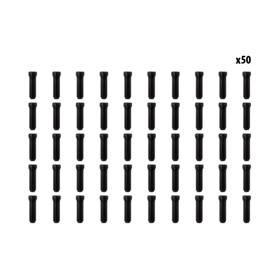 Arrets cables x50 pcs noir pour trottinette électrique - Wattiz