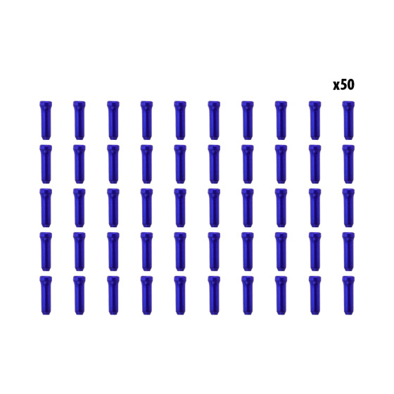 Arrets cables x50 pcs bleu pour trottinette électrique - Wattiz