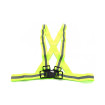 Green reflective waistcoat for electric scooter - Wattiz