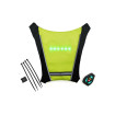 Chaleco LED de advertencia con mando a distancia amarillo para patinetes eléctricos - Wattiz