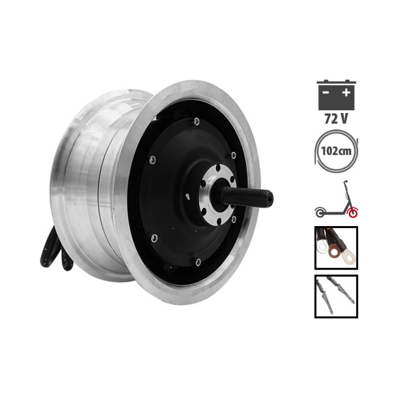 Moteur Vsett 11+ 72V  (avant) pour trottinette électrique - Wattiz