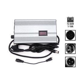 Pack Cargador rápido 72V ➡️ 84V 1-10A + Adaptador LP-16