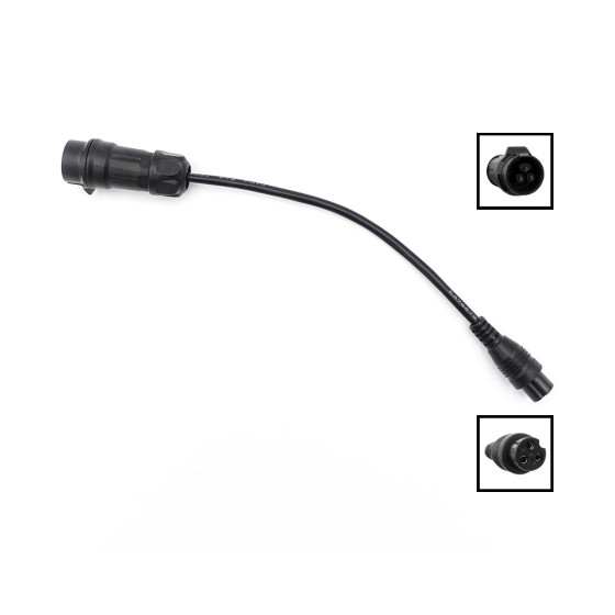 Adaptateur LP16 Fem Vers GX16 3P Fem pour trottinette électrique - Wattiz