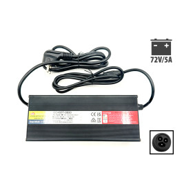 Cargador rápido dualtron 72V 5A toma LP-16