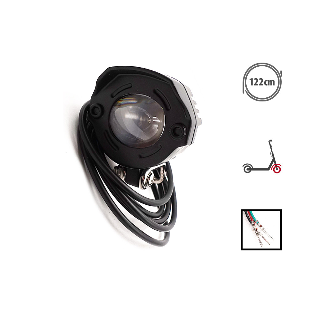 LED-Frontscheinwerfer Dualtron Togo Ltd mit Hupe