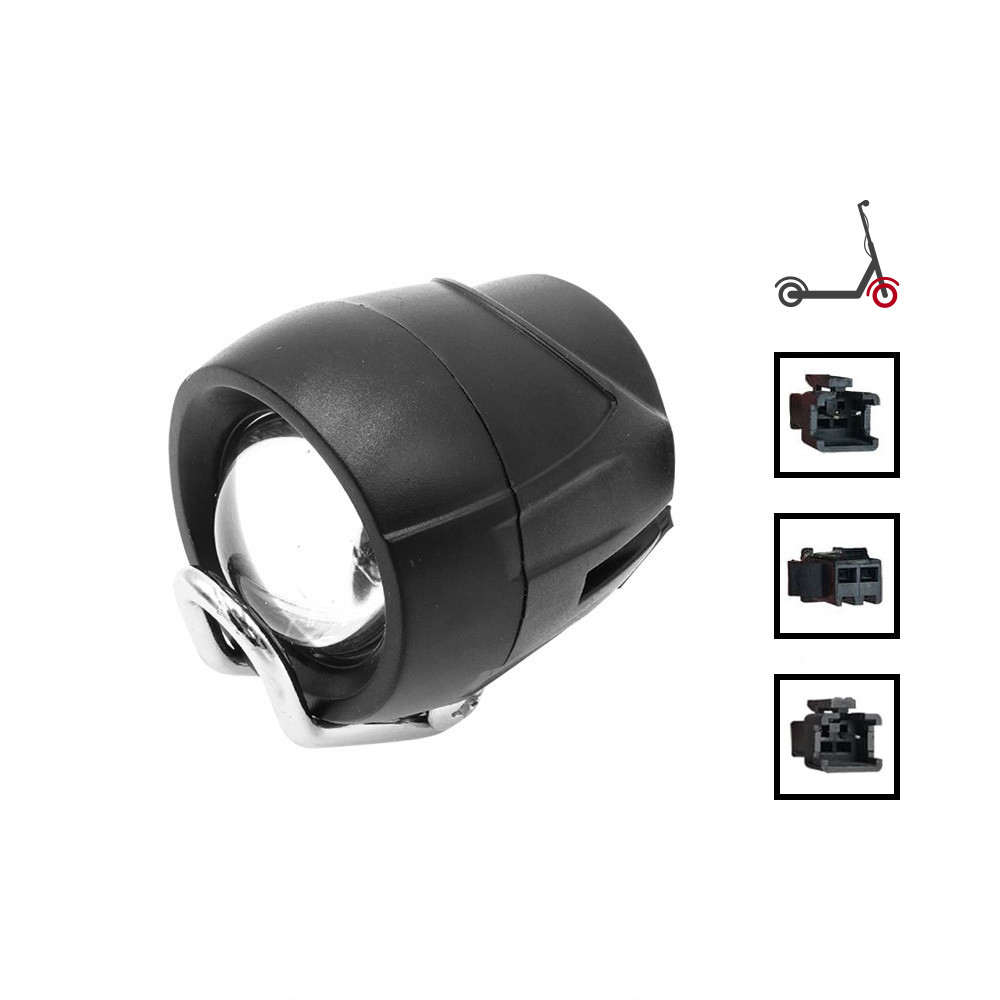 Black LED light and front horn