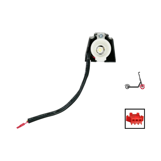 Phare LED avant Wispeed T855/T850 pour trottinettes électriques - Wattiz