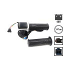 Poignée d'accélérateur à clef avec écran LED pour trottinette électrique - Wattiz