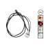 Cable LED arriere Ninebot Segway  ZT3 Pro pour trottinette électrique - Wattiz