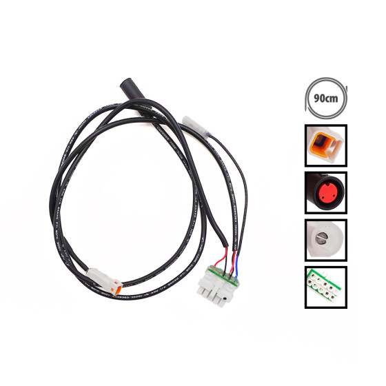 Cable LED arriere Ninebot Segway  ZT3 Pro pour trottinette électrique - Wattiz