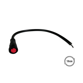 Waterproof 2-pin female connector