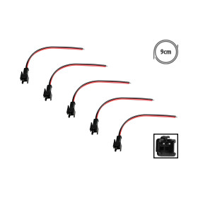 Câble prise JST 2 pin mâle x5 pour trottinette électrique - wattiz