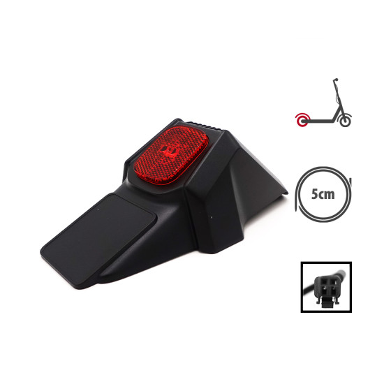 Garde boue arriere Ninebot Segway ZT3 Pro pour trottinette électrique - Wattiz