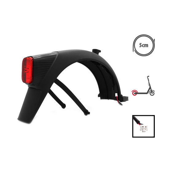 Garde boue arriere complet Ninebot Segway E2 Pro pour trottinette électrique - Wattiz