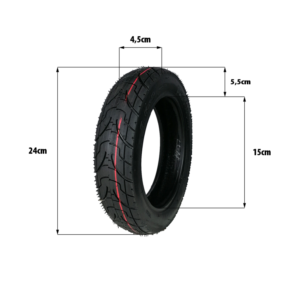 Neumático 9.5x2 Xiaomi Tubeless
