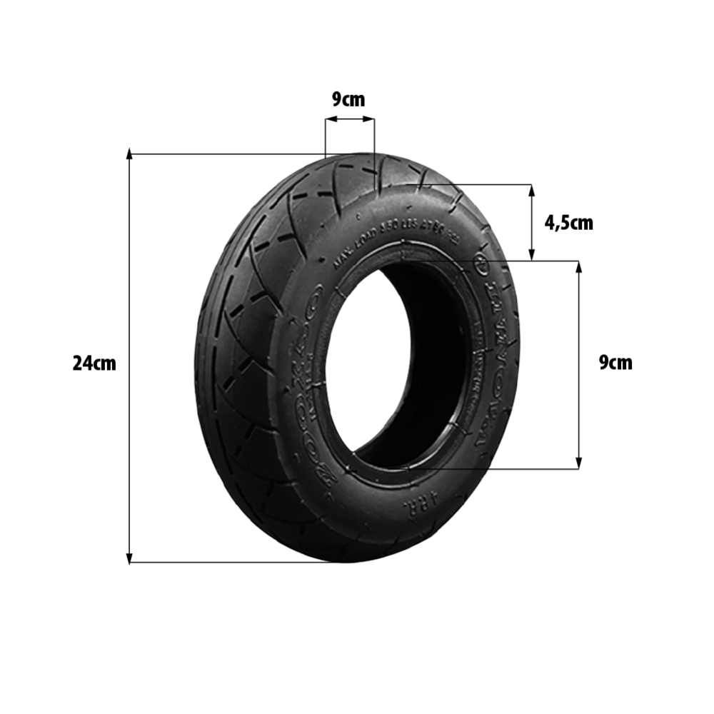 Neumático reforzado Speedway Mini4 Pro 200x50-94